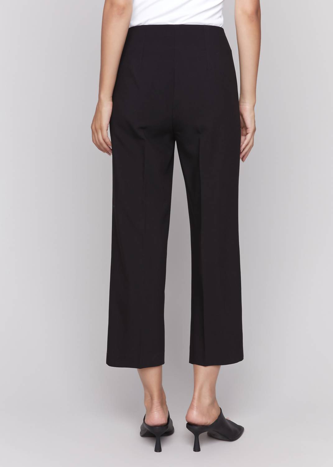 Charlie B - Side Zipper And Wide Leg Pants