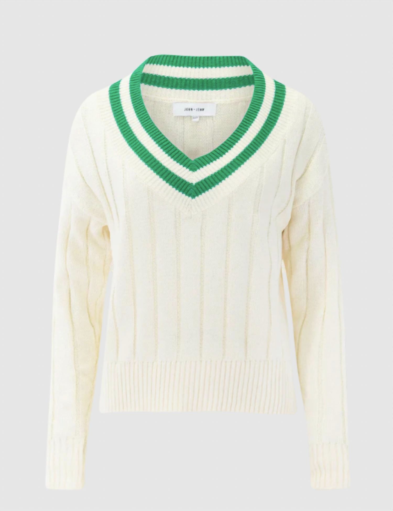 John + Jenn - Theodore Collegiate Clover Sweater