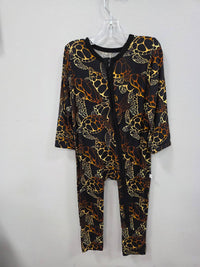 Charlies Project - Kid's Golden Turtle Long Sleeve Romper