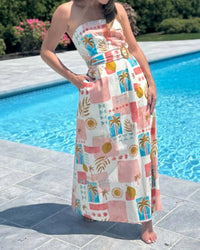 Mint - Amalfi Coast Dress