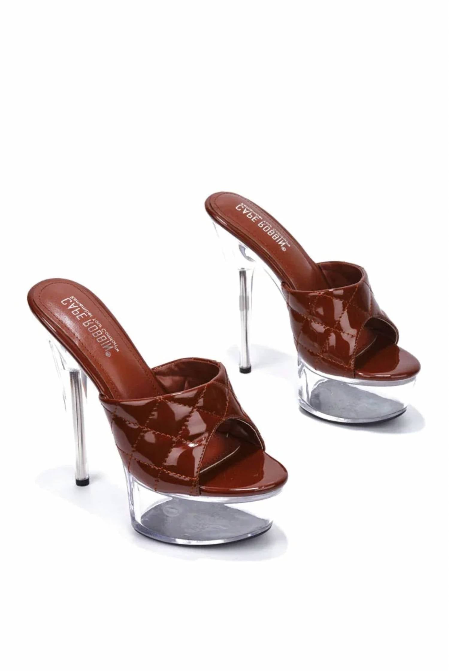 Cape Robbin - Women's Hainey Slip On Platform Heels