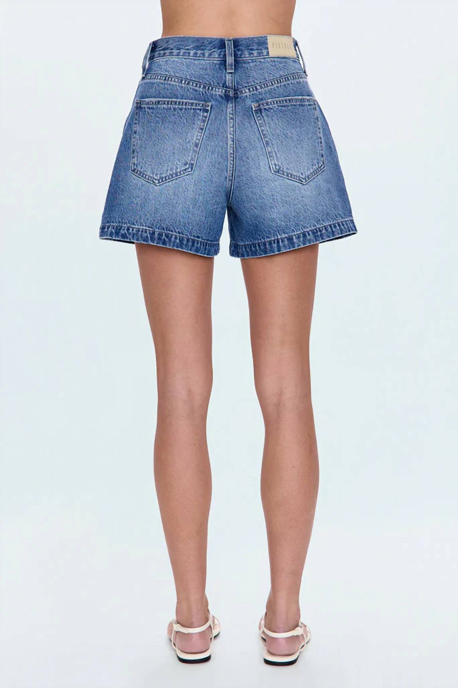 Pistola - Saige High Rise A-line Shorts