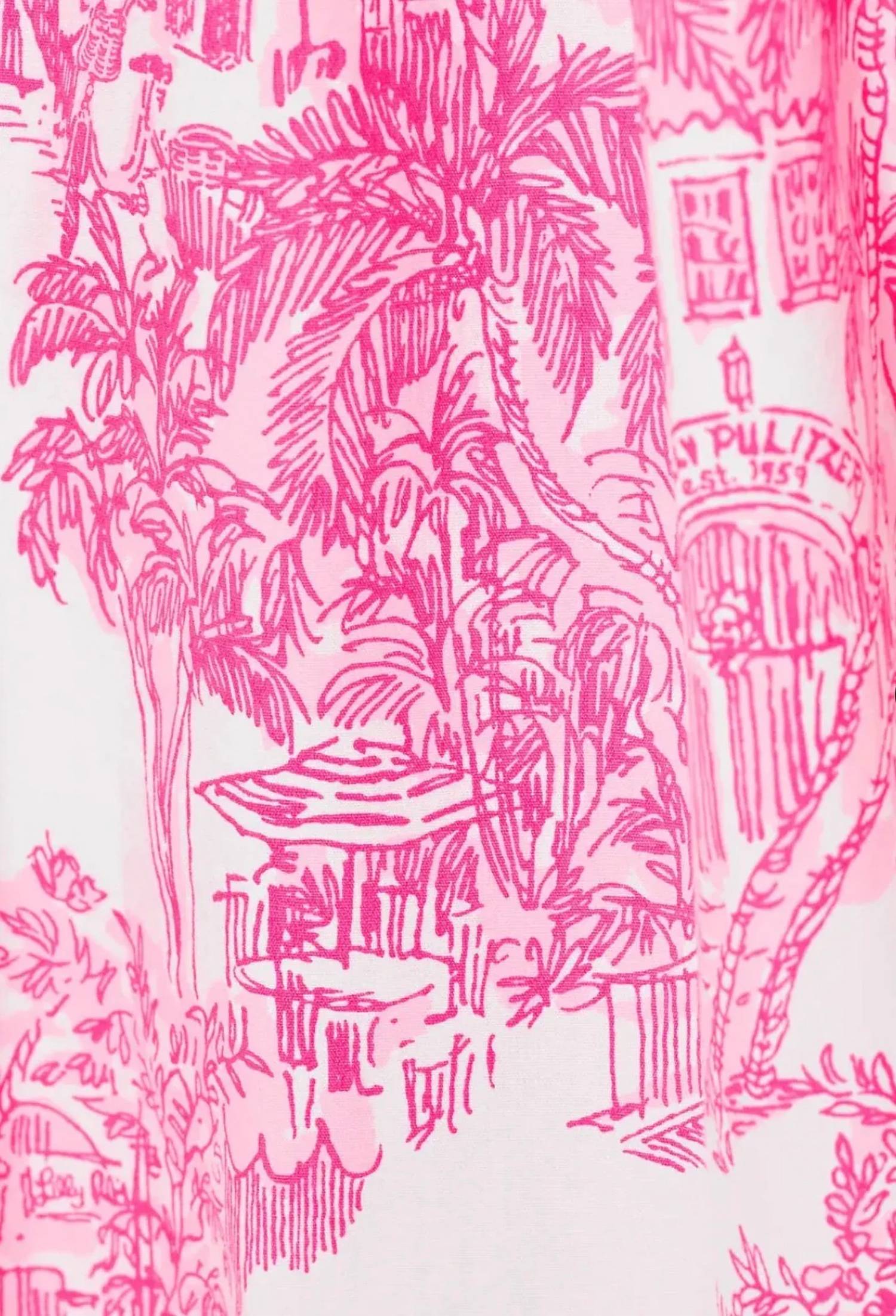 Lilly Pulitzer - Mrita 3/4 Sleeve Cotton Shirtdress