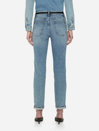 Frame - The Borrowed Mid-rise Ankle Jeans