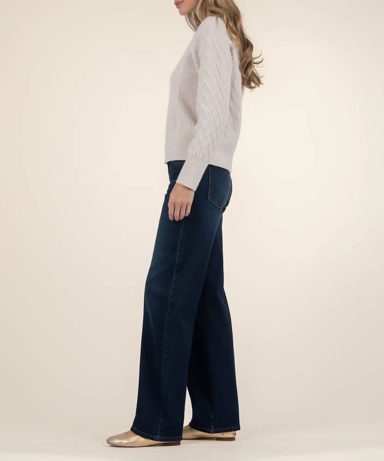 Kut From The Kloth - Lacy Front Button Sweater