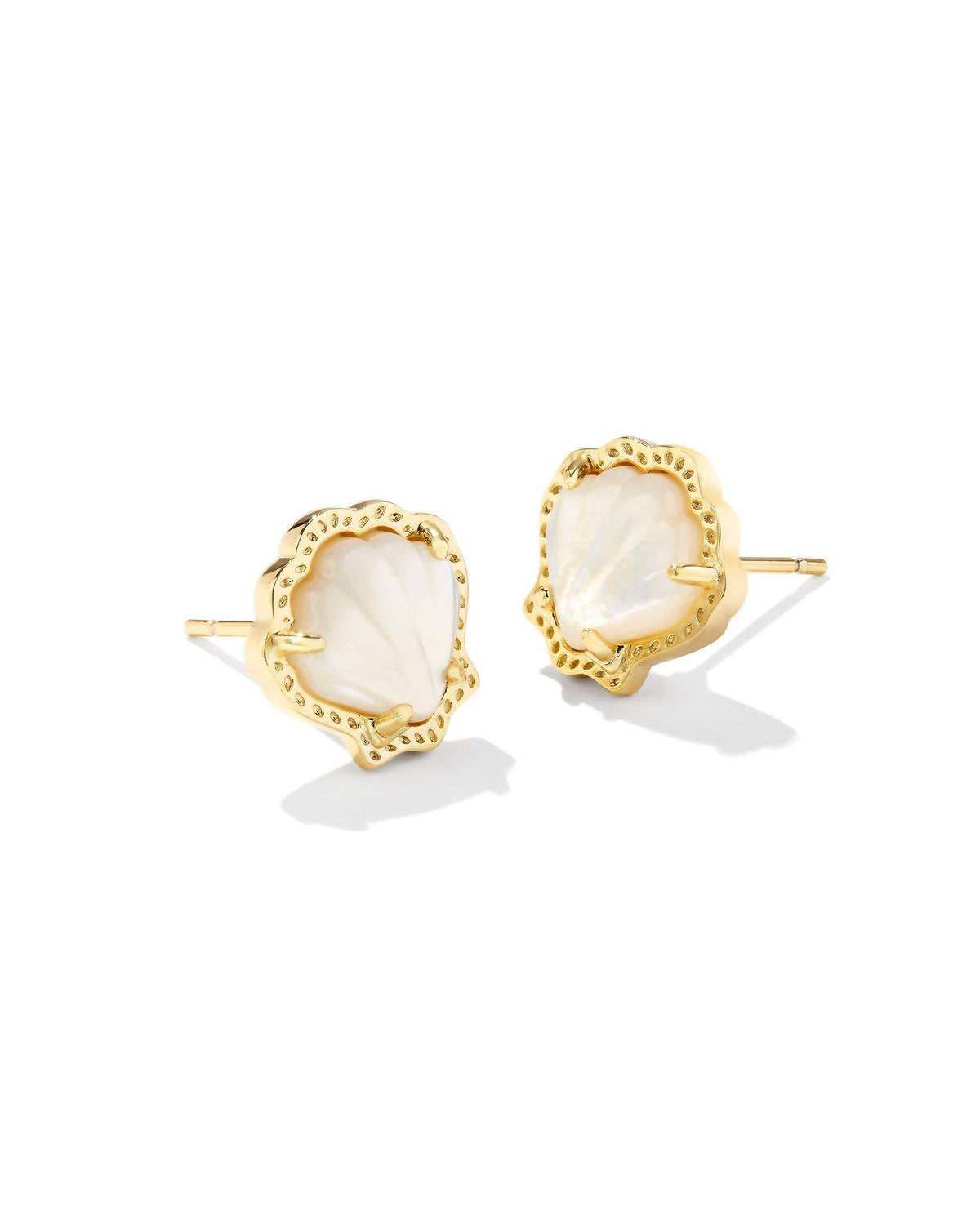 Kendra Scott - Women's Brynne Shell Stud Earrings