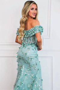 Cinderella Divine - Liliana Floral Applique Formal Dress