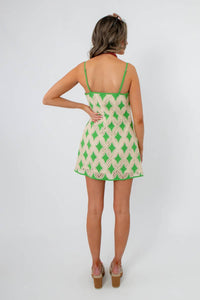 Strut & Bolt - Regatta Crochet Diamond Mini Dress