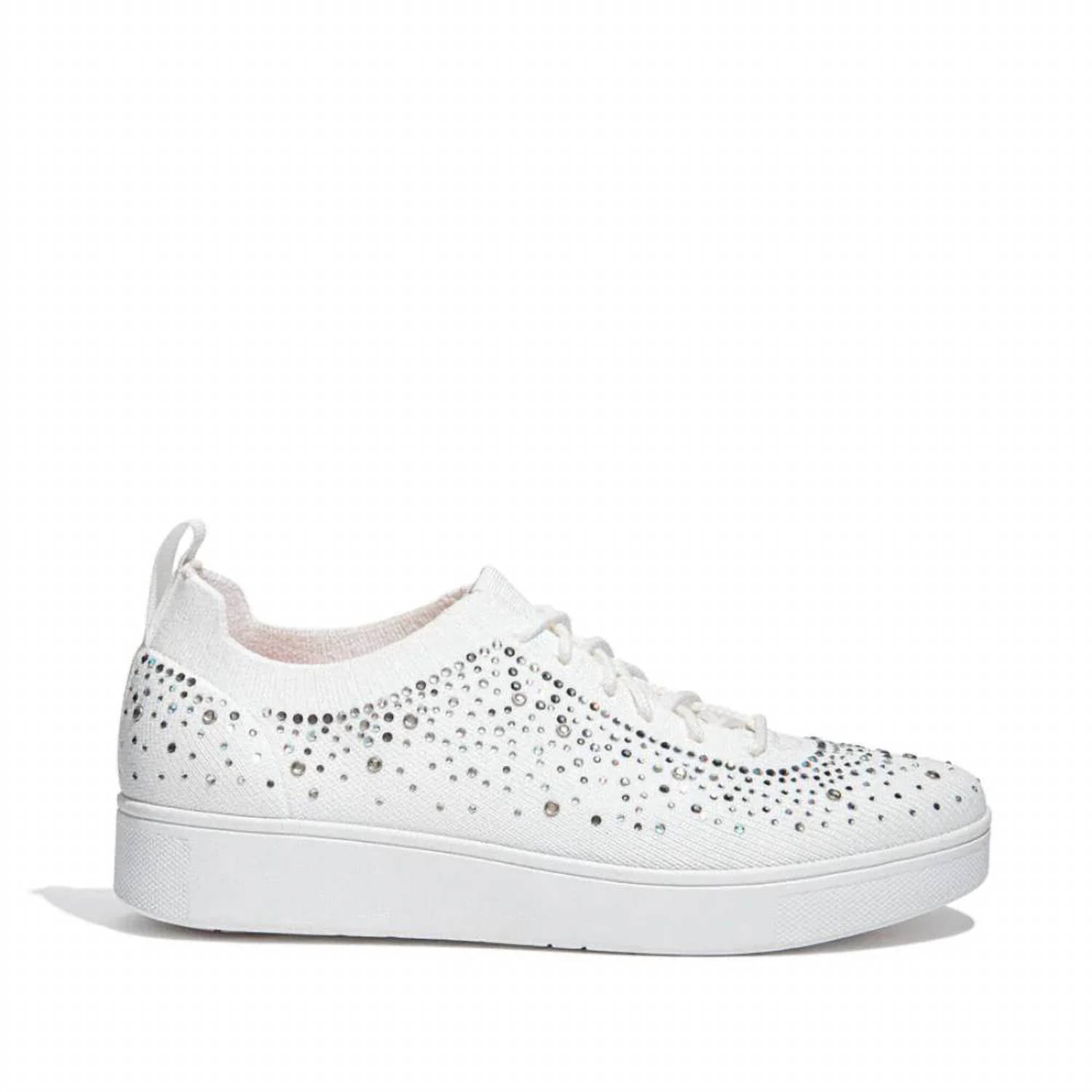 Fitflop - Women's Rally Ombre Crystal Knit Sneakers