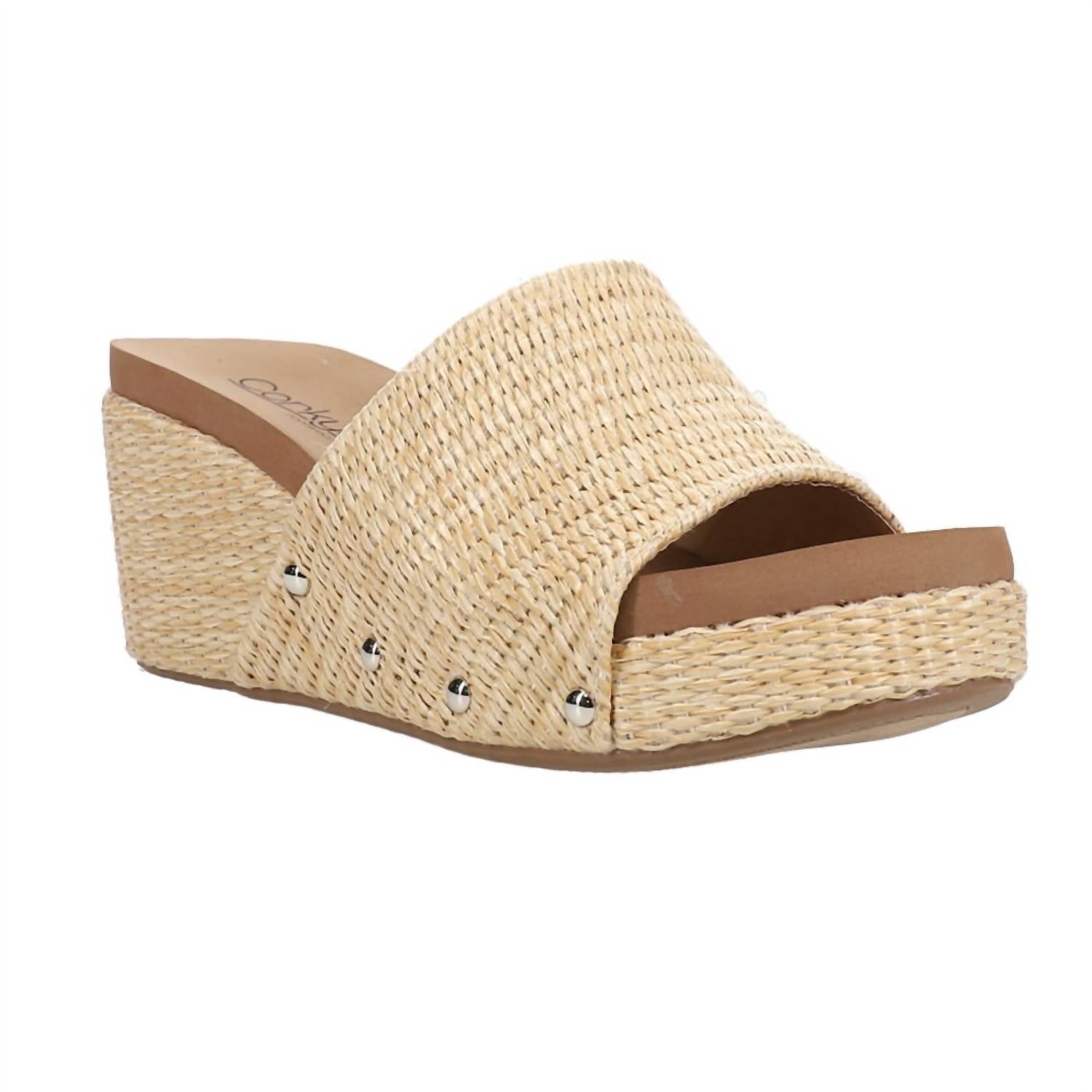 Corkys Footwear - Women's Summer Lovin Studded Wedge Sandal