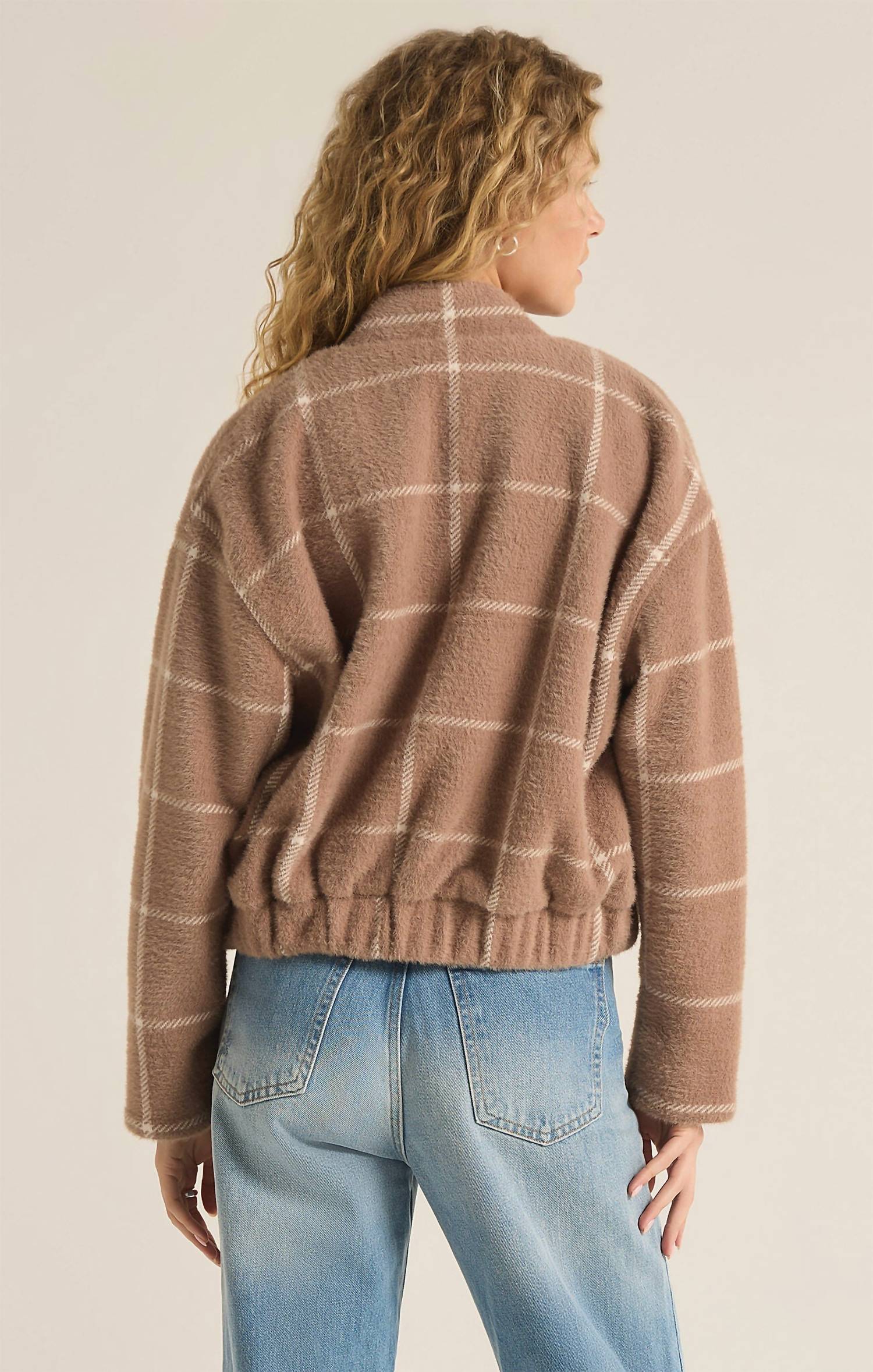 Z Supply - Lex Plaid Bomber Jacket