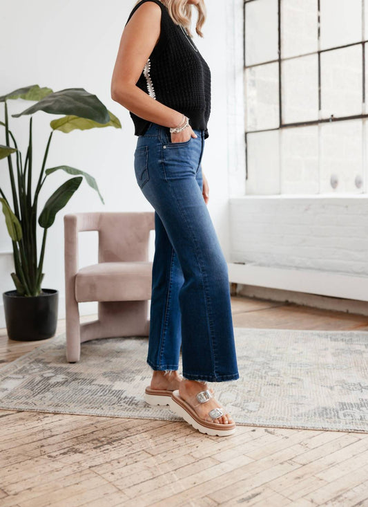 Democracy - Flare With Cascading Denim Jean