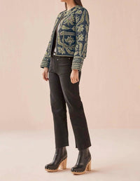 OMIKA Finley Jacket in alexia onyx - women's jacket - detail view