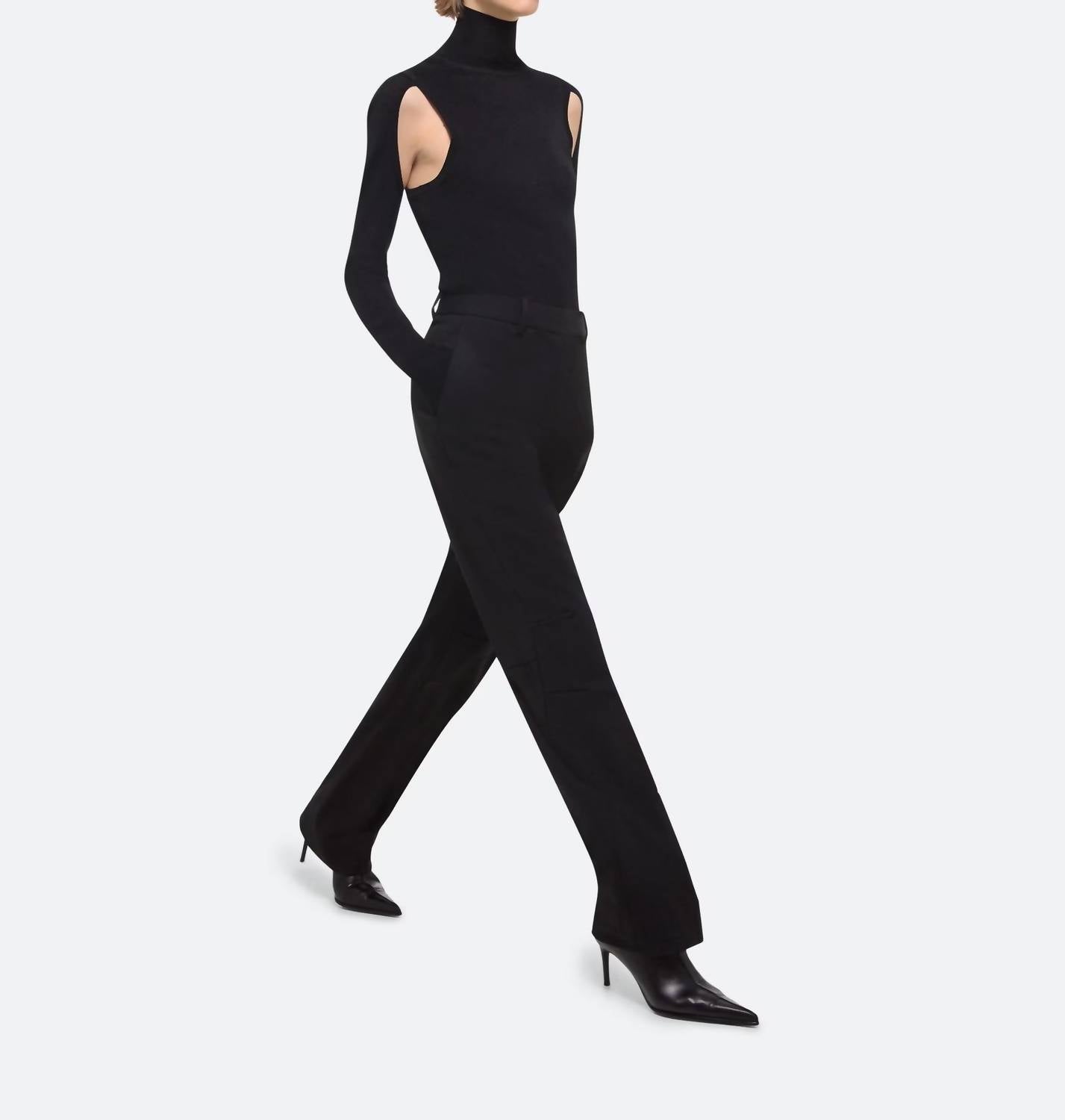 Helmut Lang - Curved Car Trousers