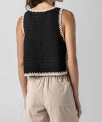 Lilla P - Crochet Sleeveless Tank Top