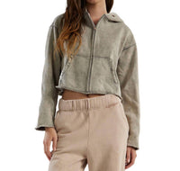 Les Tien - Les Tien Rosa Raw Zip Hoodie