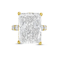 Diana M Jewels - Women's Radiant & Round Lab-Grown Diamond Fashion Ring (8.00 Ct) - Elegant Plus