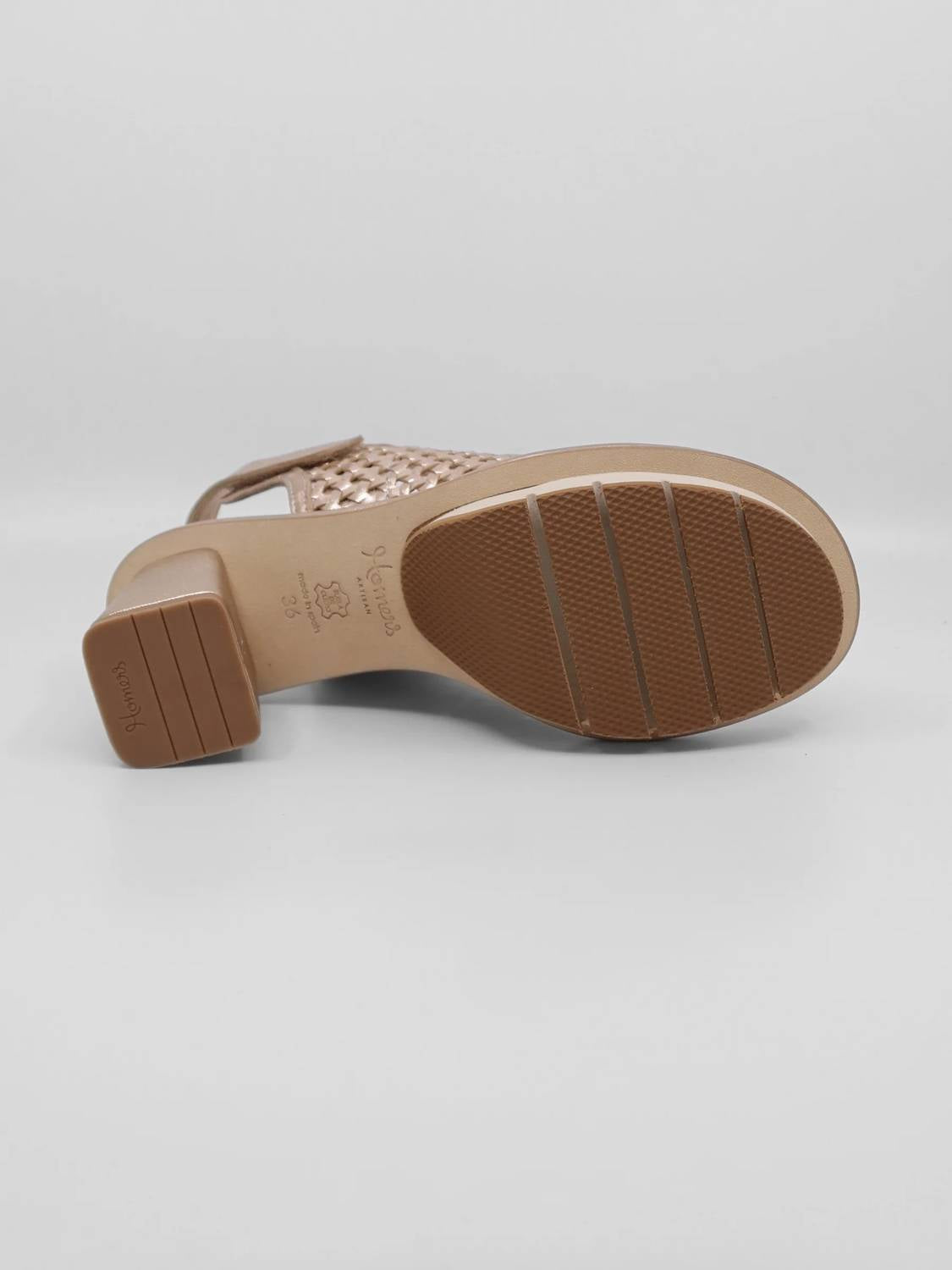 Homers - Women's Bimba Rejilla Block Heel Sandals