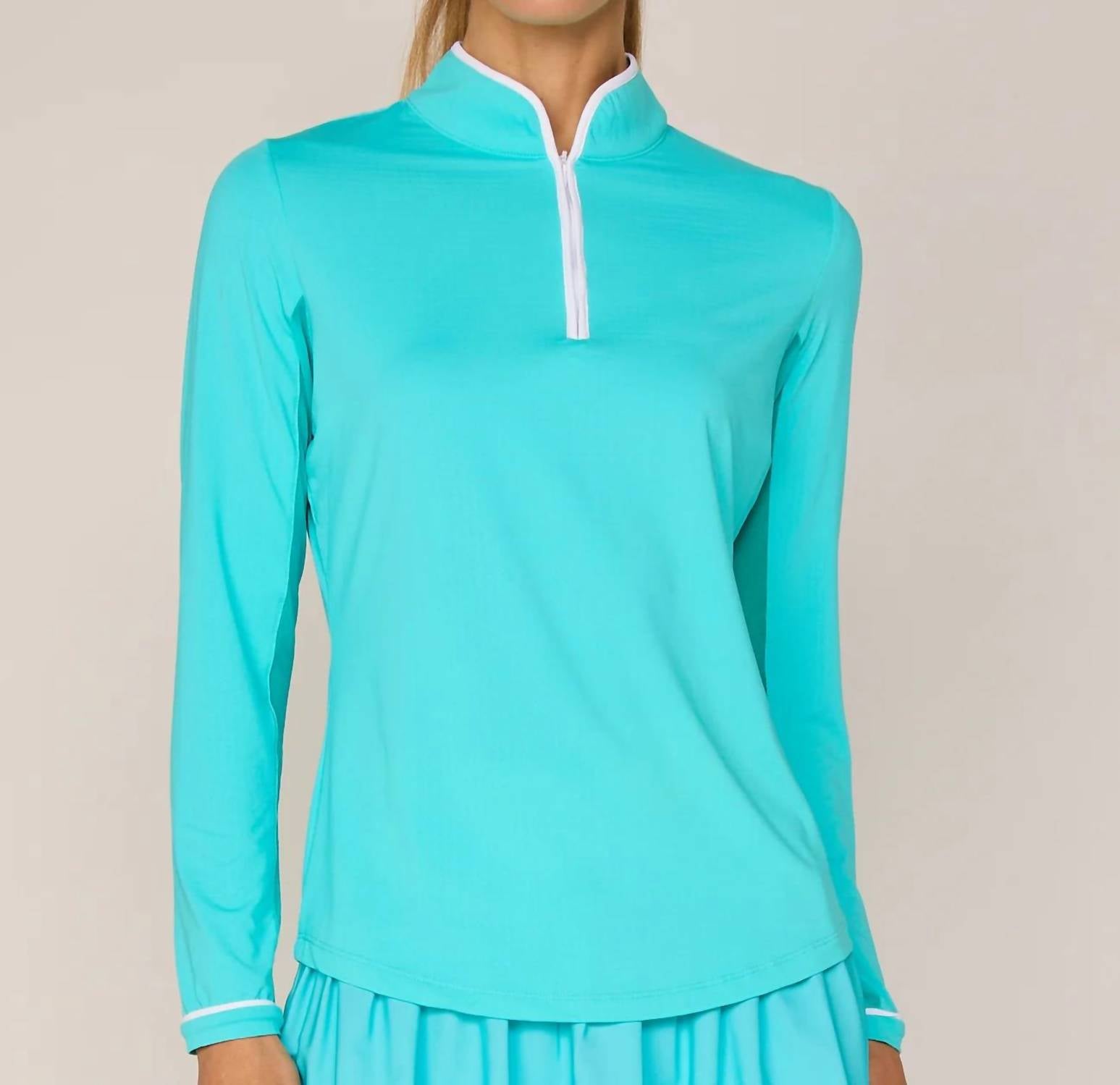 G Lifestyle - Binding Quarter Zip Sweatshirt