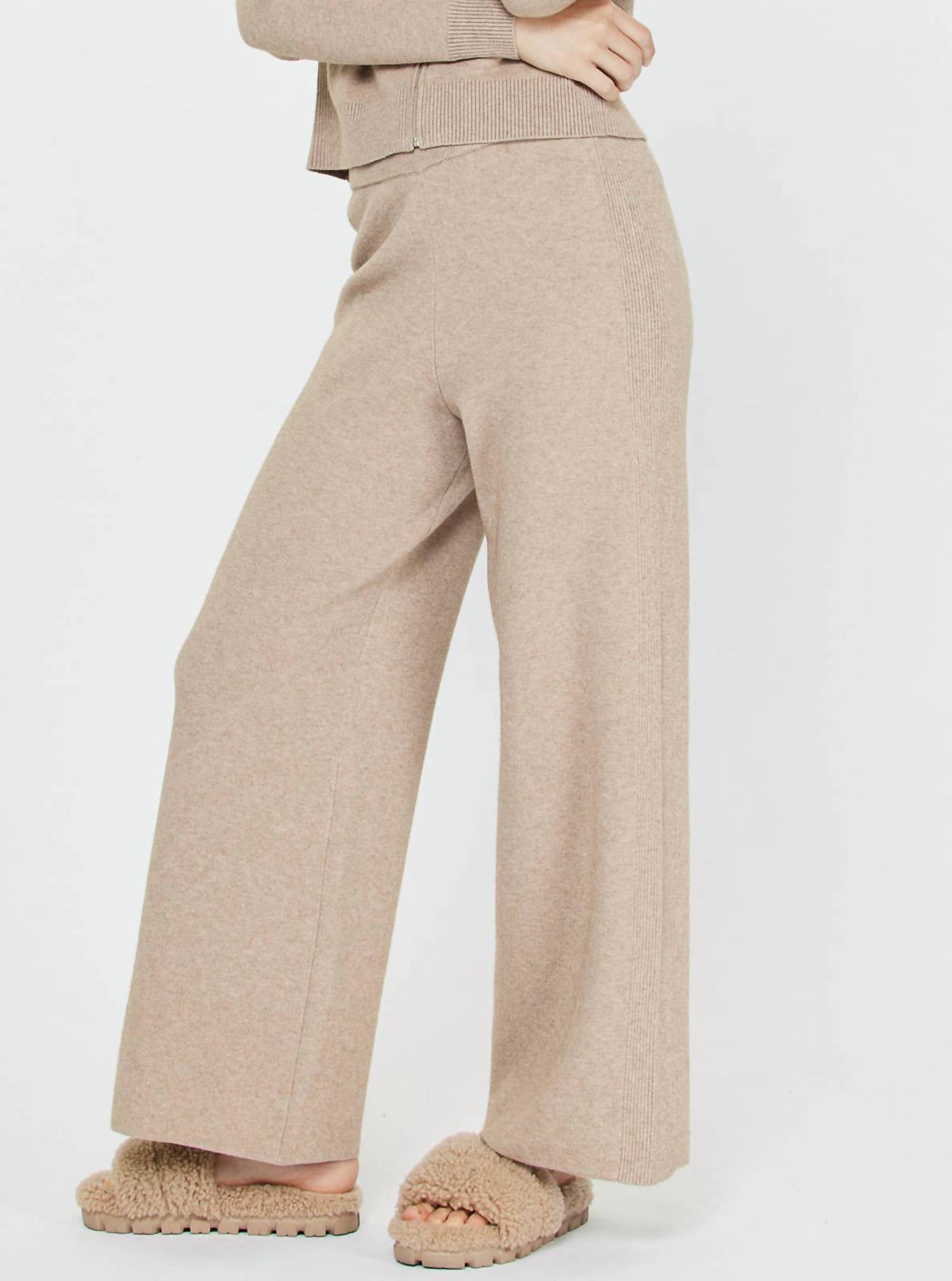Current Air - Paige Knit Wide Leg Pants