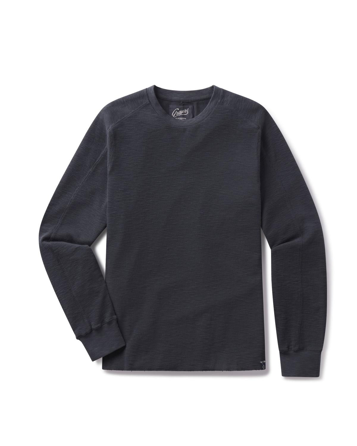 Grayers - Clint Cotton Waffle Crewneck Tee