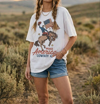 Bohemian Cowgirl - Make America Cowboy Tee