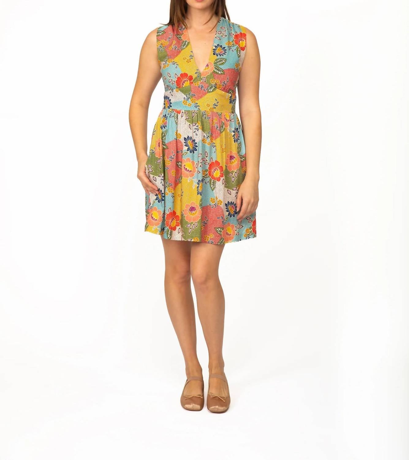 Cameo - V Neck Mini Dress
