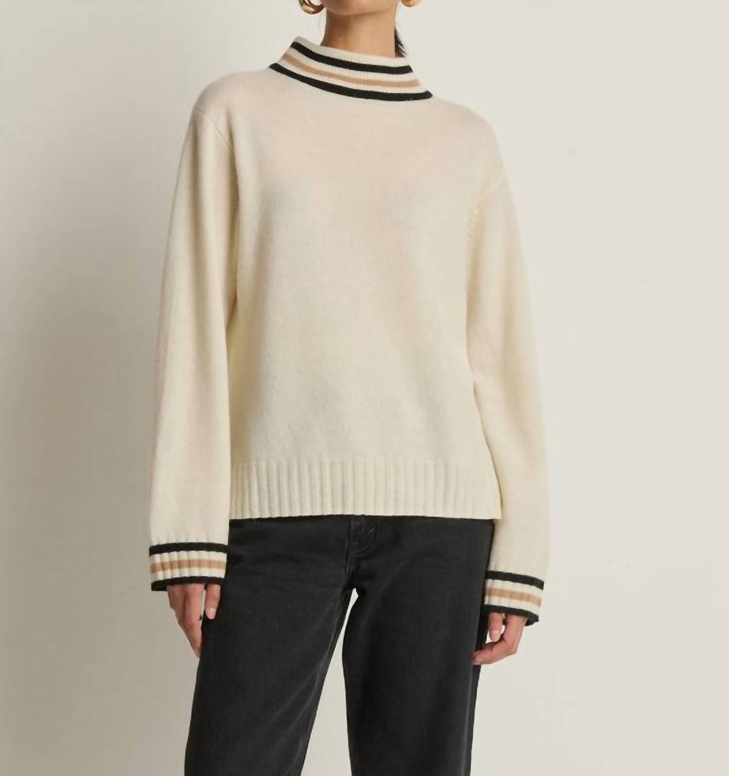 Nation Ltd - Women's Tommie Mock Neck Sweater