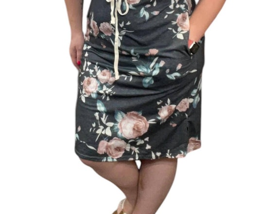 Rogue Society Apparel - Floral With Sleeves Dress