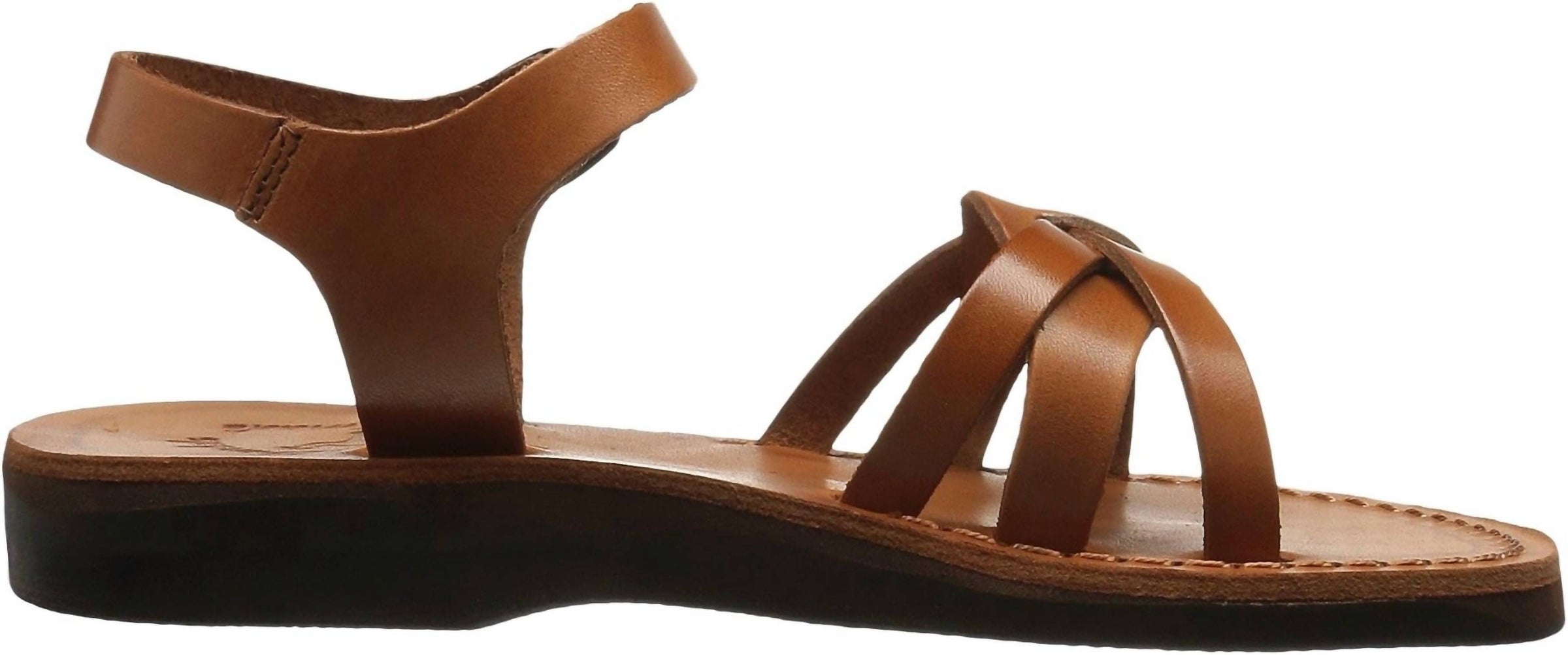 Jerusalem Sandals - Women's Miriam Leather Slingback Buckle Sandal