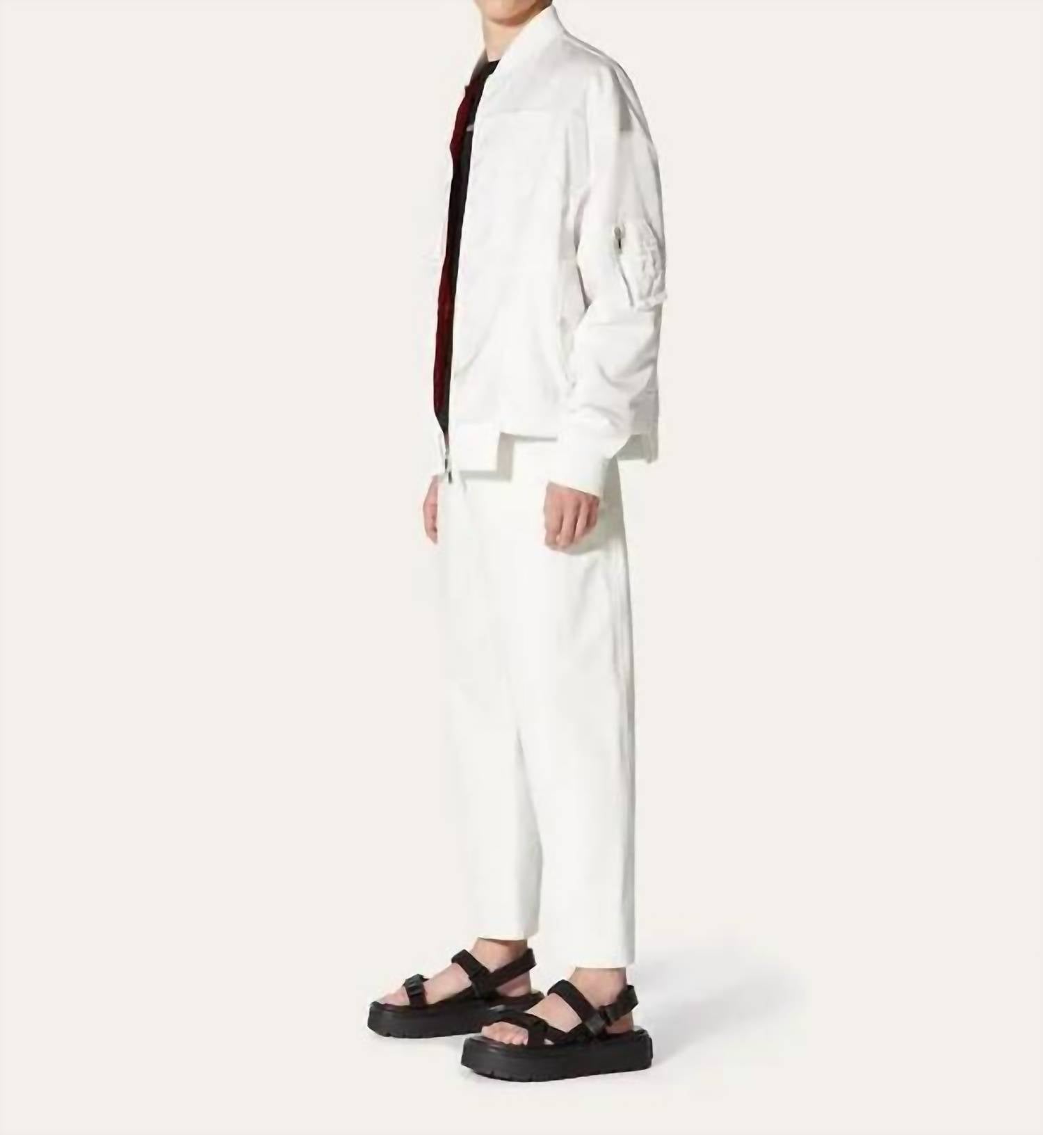 Valentino - Raised Vltn Bomber Jacket