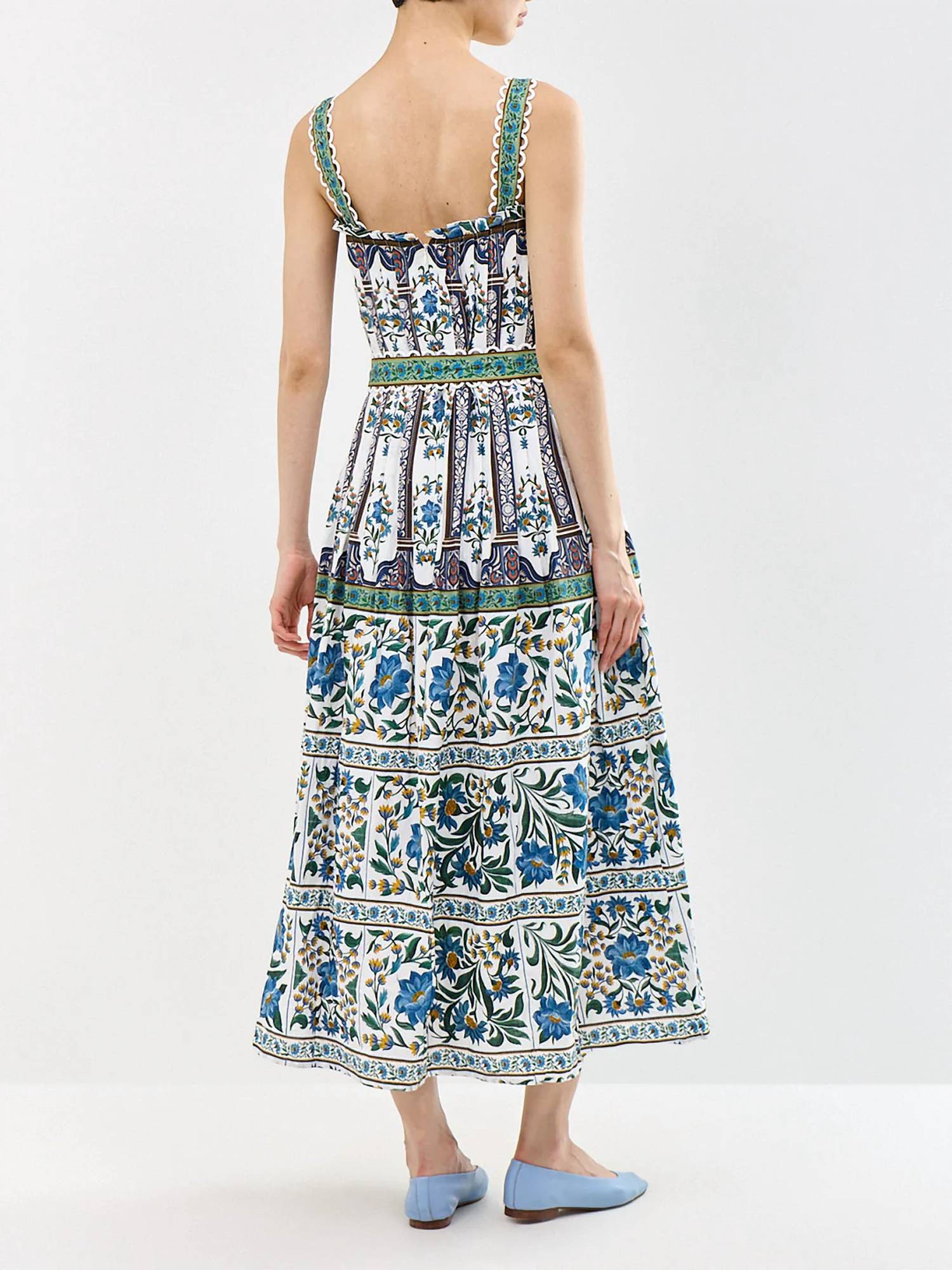 Farm Rio - Manoela Belted Maxi Dress
