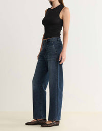 Warp + Weft - Bna Soft Curve Barrel Jeans