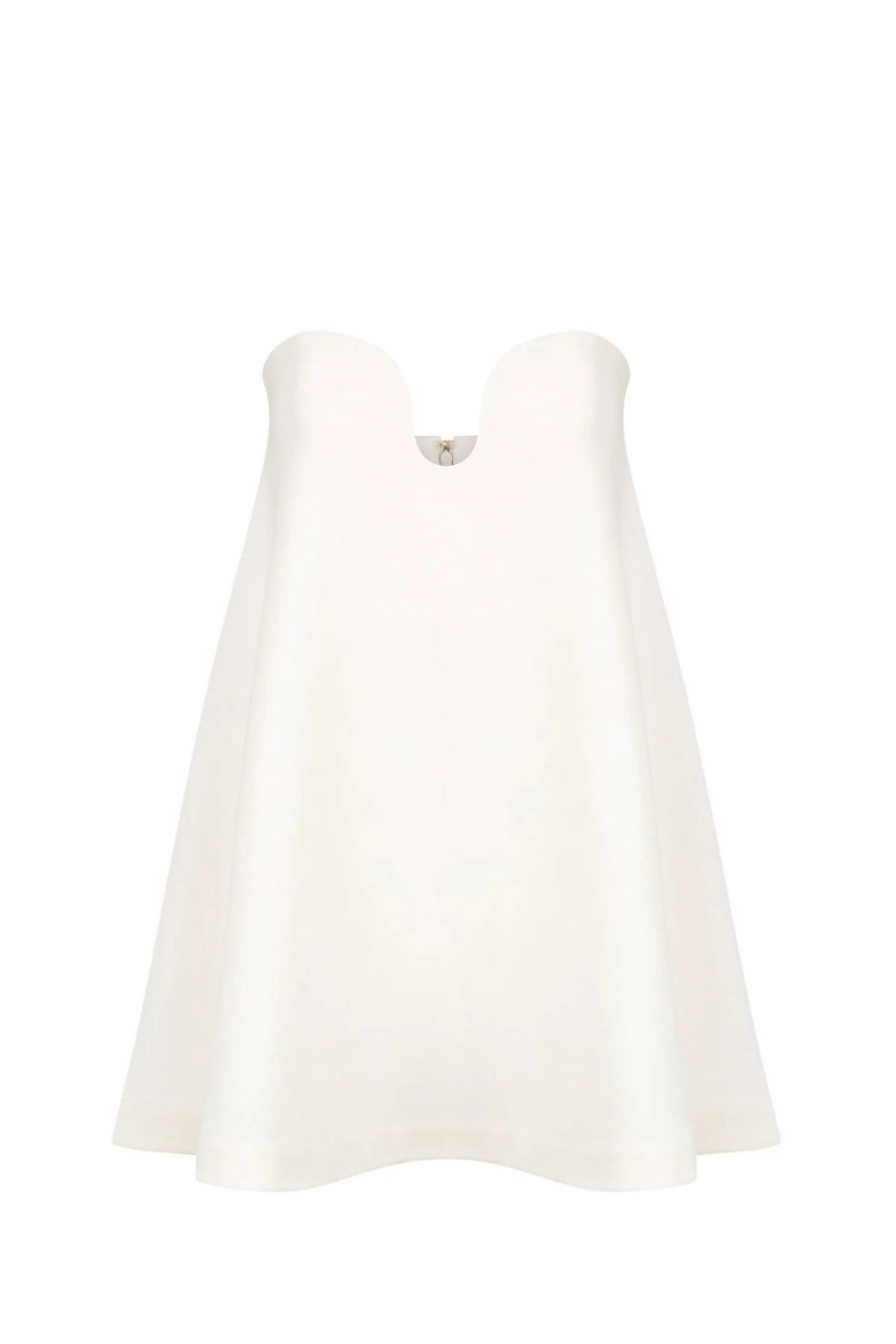 Shona Joy - AMURA STRAPLESS MINI DRESS