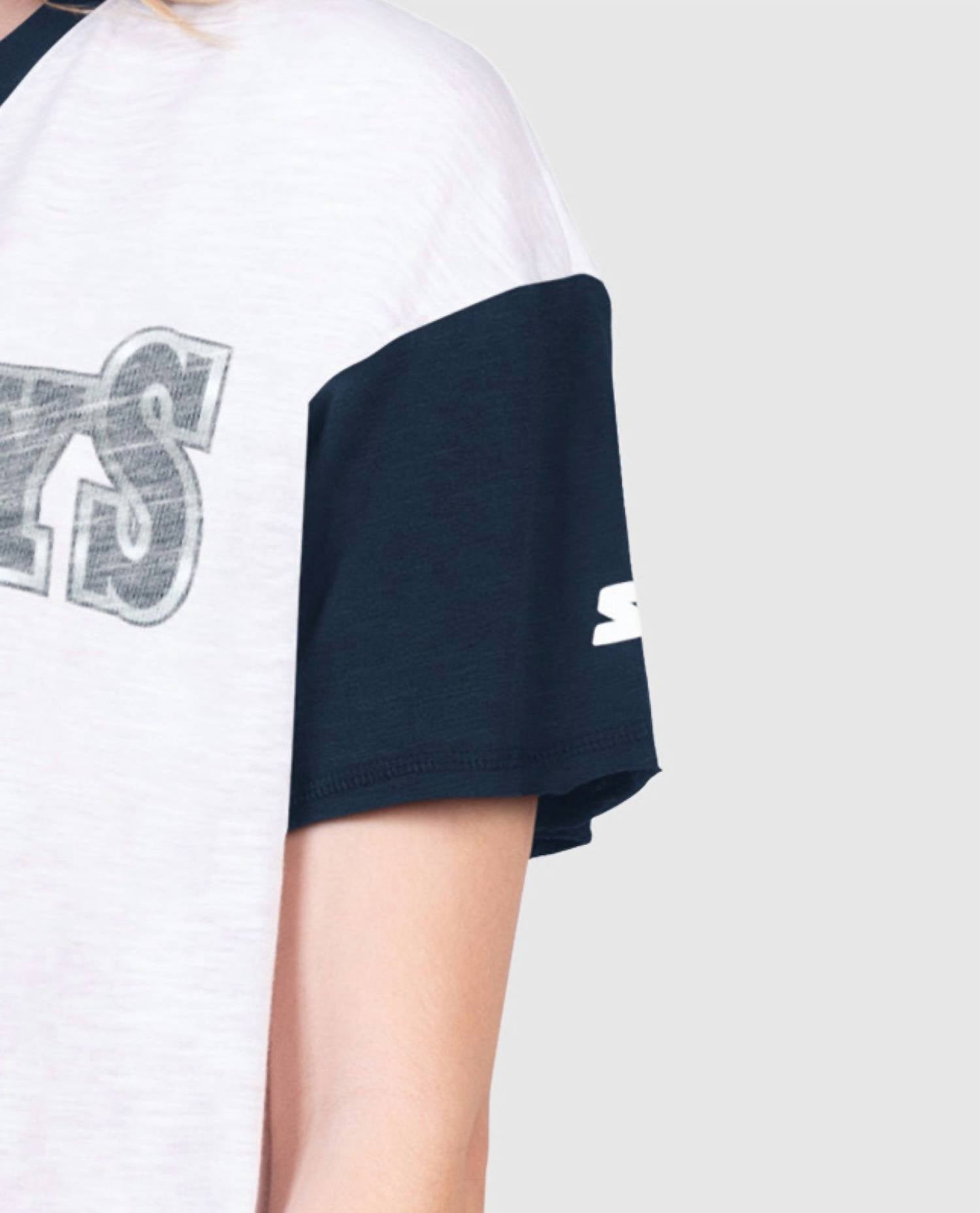 Starter - First Base Short Sleeve V-neck Starter Tee