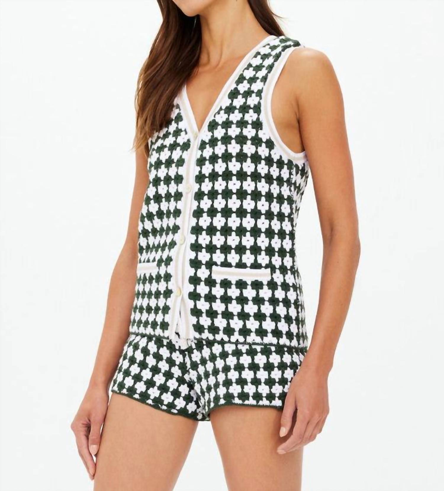 The Upside - Portobello Watson Crochet Vest