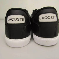 LACOSTE Women's Grad Vulc 120 Casual Flat Low-rise Sneakers in black white - women's sneaker - view 4