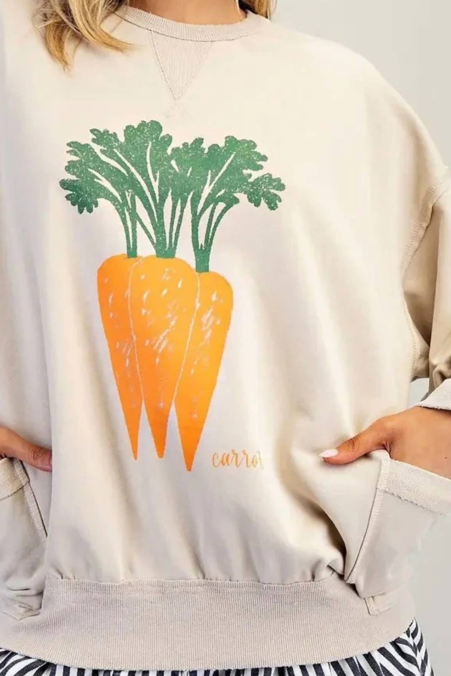 Style U - Cute As A Carrot Sweatshirt