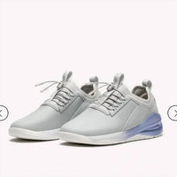 Clove Women's Classic Healthcare Comfort Sneakers in purple white - women's sneaker - detail view