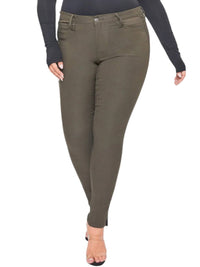Surelymine - Hyperstretch Mid-Rise Skinny Jeans - PLUS