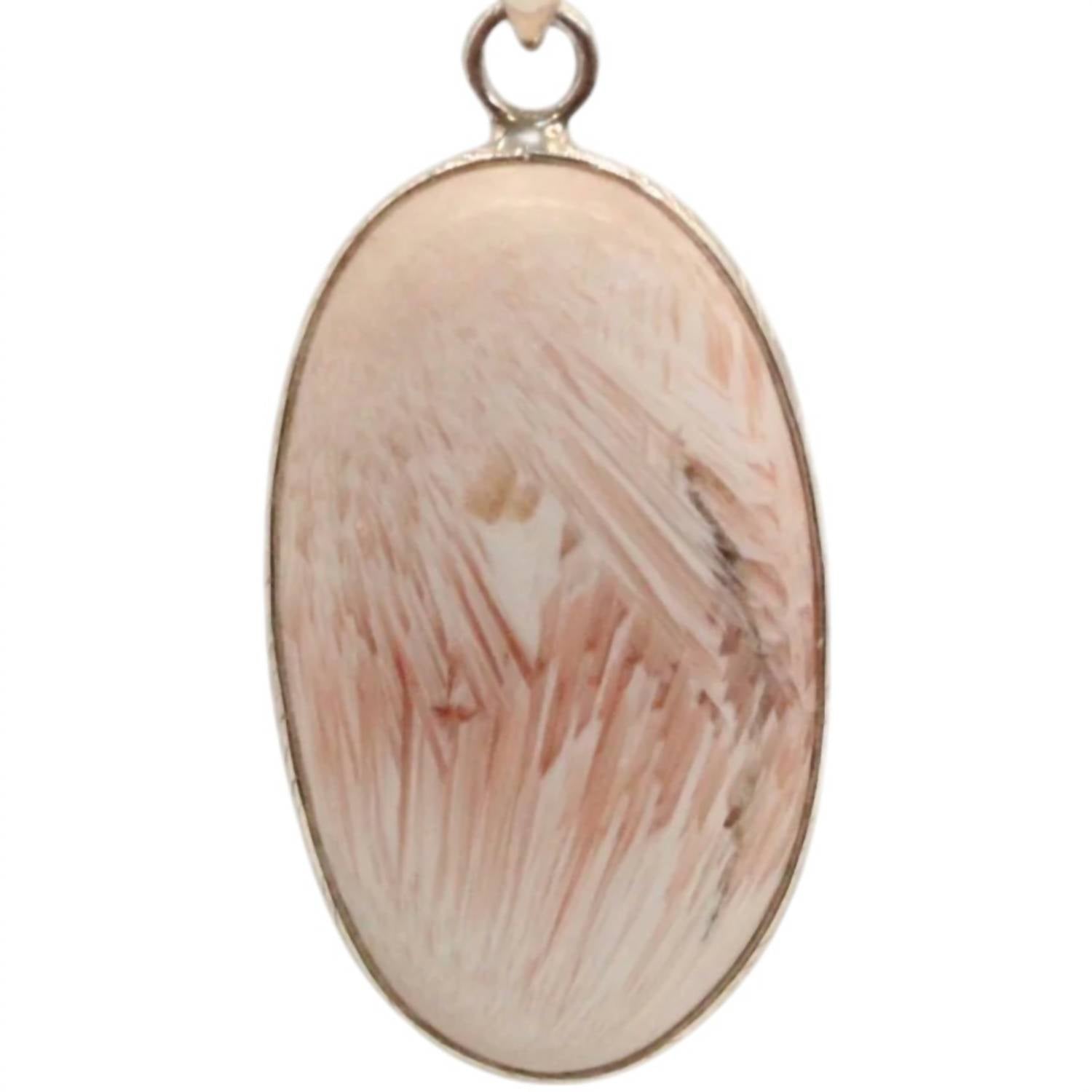 Desiregem - Women's Scolecite Pendant and Necklace