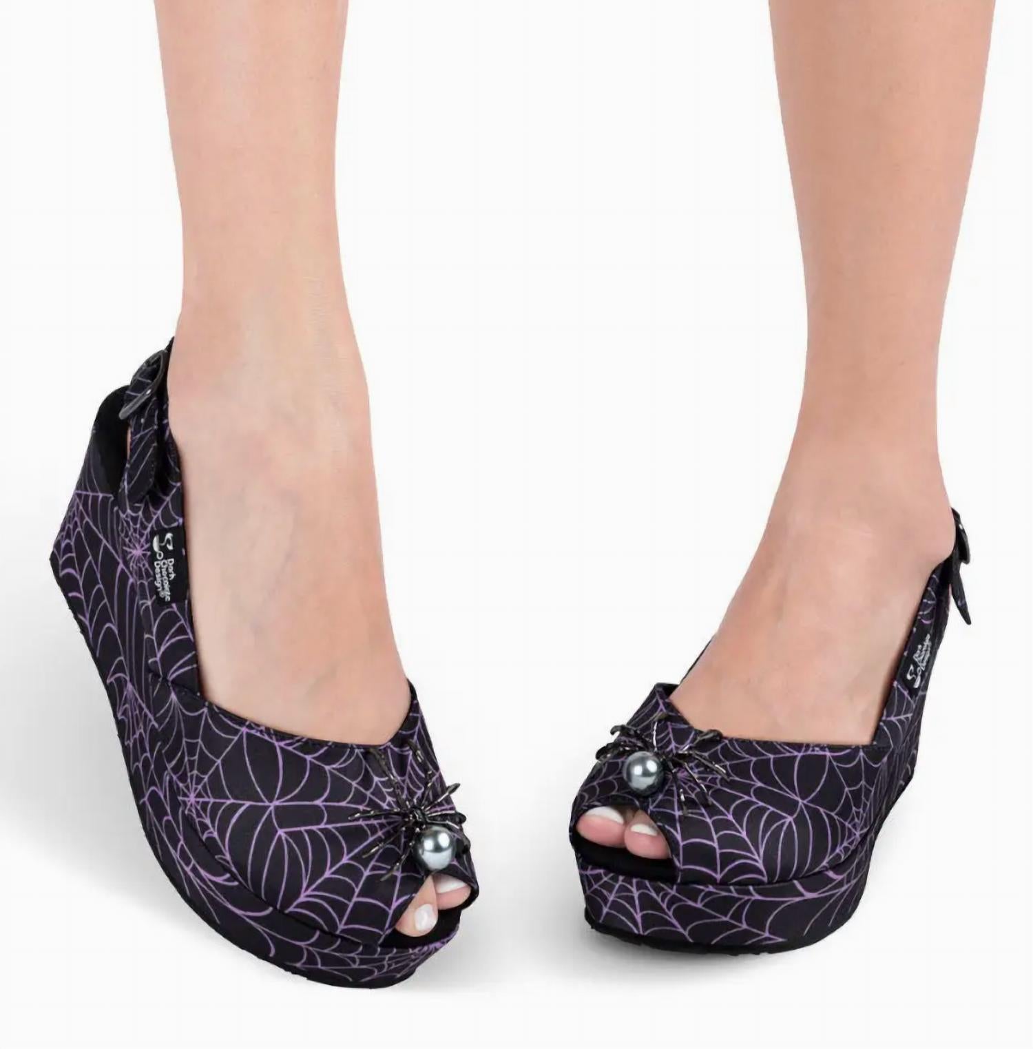 Hot Chocolate Design Women's Chocolaticas Widow Sandals in black - women's sandal - view 6