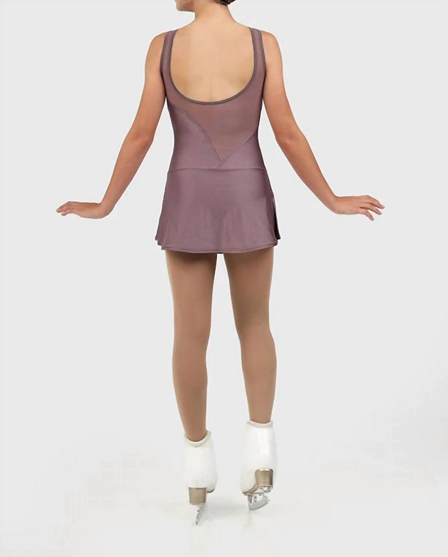 Mondor - Fiona Sliced Mesh Micro Skirt Skate Dress