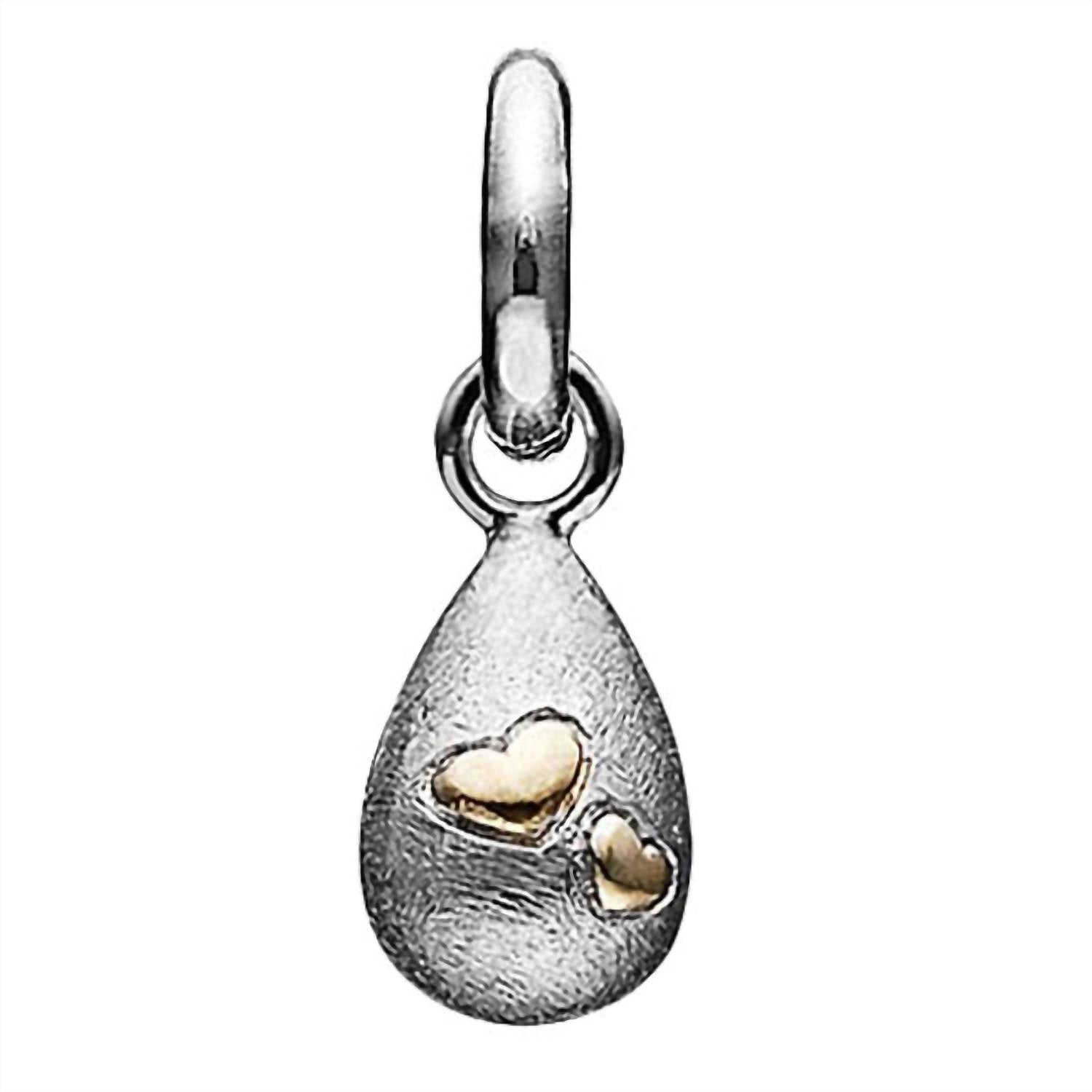Story Jewellery - Gold Plate Heart Drop Charm