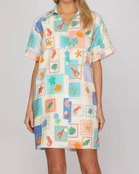 She + Sky - By The Sea Polo Mini Dress