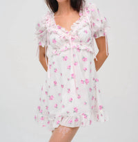 For Love & Lemons - Fiona Floral Mini Dress