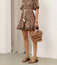 Zimmermann - Wanderlust Lantern Mini Dress