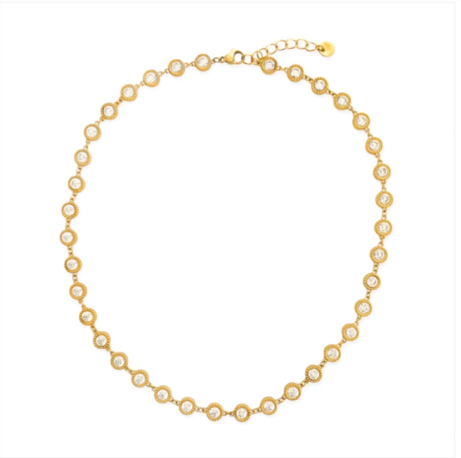 Omg Blings - Women's Glittering Bubbles Necklace