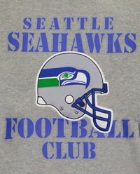 Starter - Men's Seattle Seahawks Crew Neck Sweatshirt With Zip Pockets