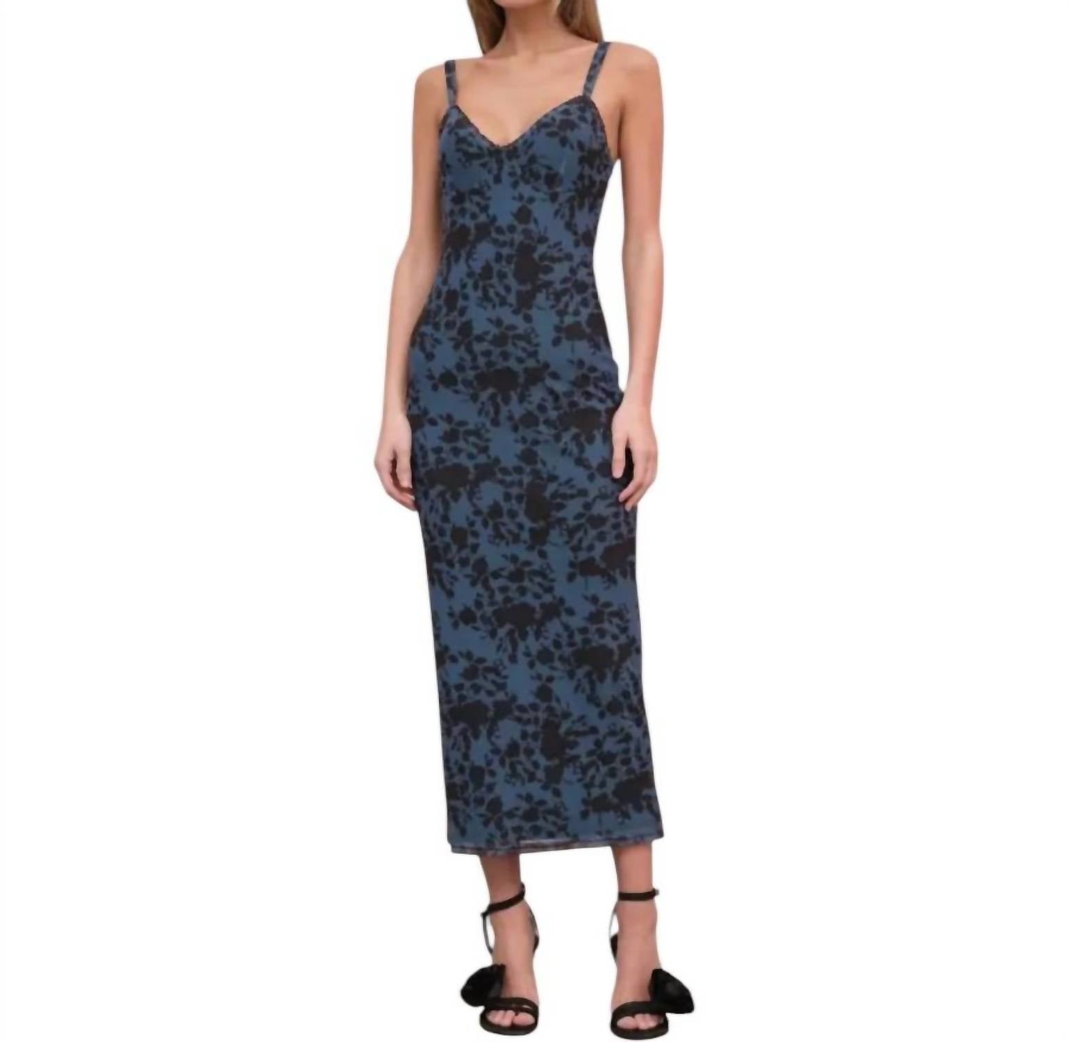 Raisonnel - Mesh Flower Print Dress